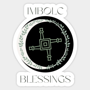 Imbolc Blessing Sticker